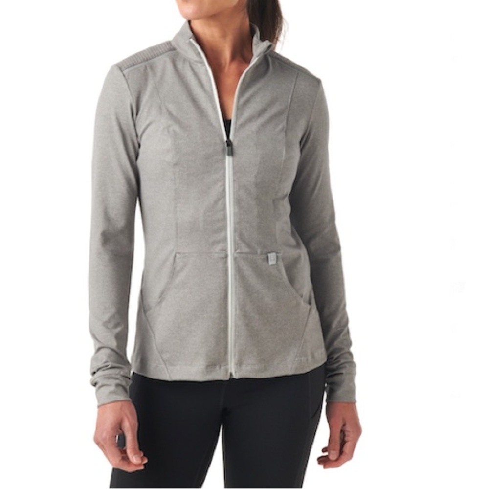 5.11 Tactical Heather Gray Zip-Up Jacket